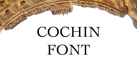 nicolas cochin font free.